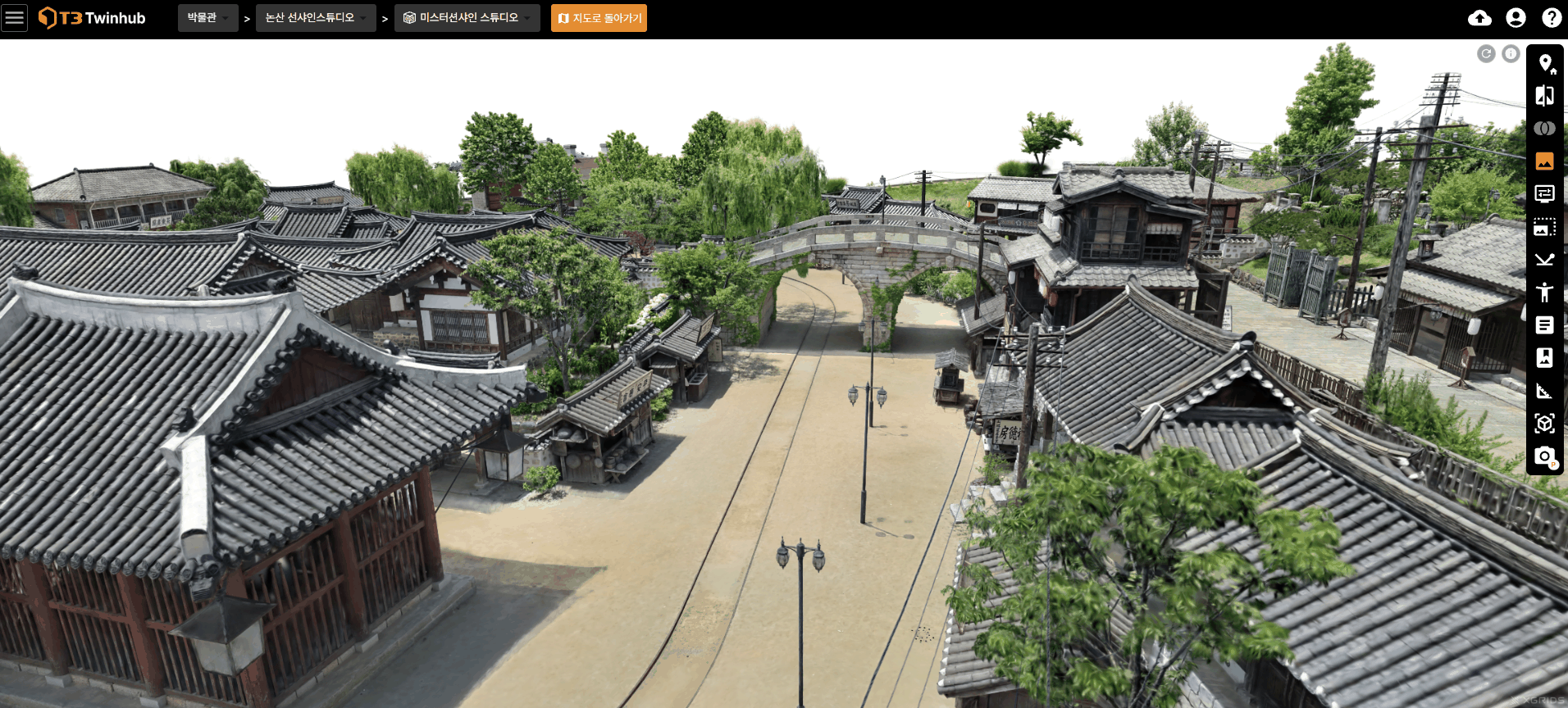 3D 뷰어 화면